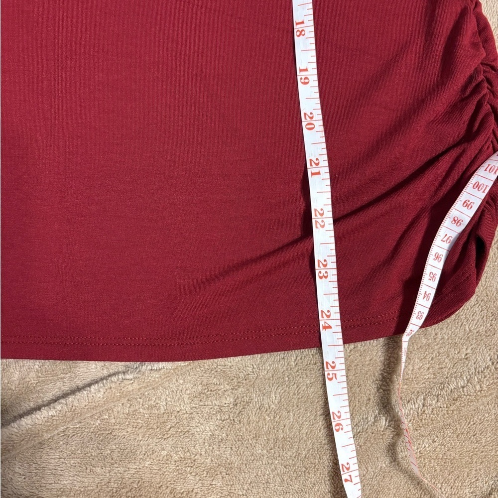 NWT Women’s Coldwater Creek Maroon Top Size M - Picture 4 of 9